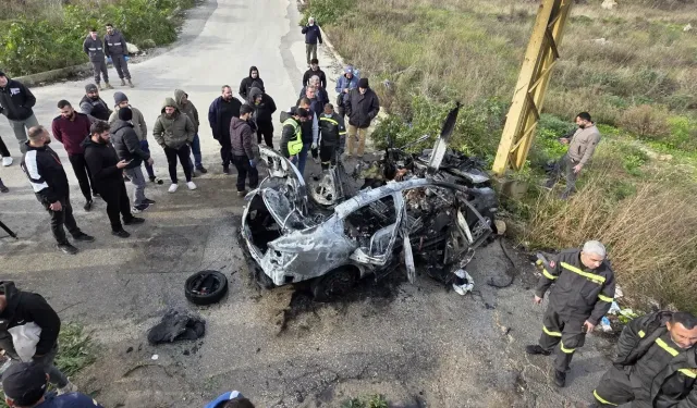 İsrail'den Lübnan'a İHA'lı saldırı! Ölü ve yaralılar var