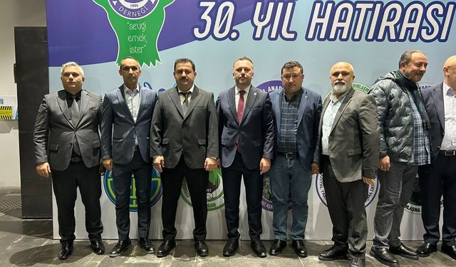 Korganlılar Derneği 30 yıllık emeğini özel programla taçlandırdı
