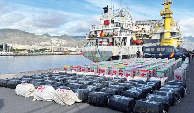 10 ton kokaini taşırken tam 'örgüt'lü çalışmışlar!