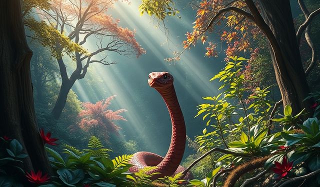 Rüyada kırmızı yılan görmek ne anlama gelir?