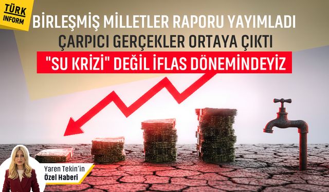 BM raporu yayımladı: Çarpıcı gerçekler ortaya çıktı! "Su krizi" değil "Küresel su iflası" dönemindeyiz
