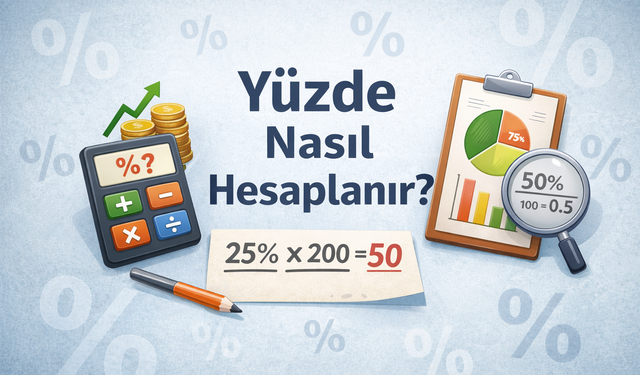 Yüzde nasıl hesaplanır?