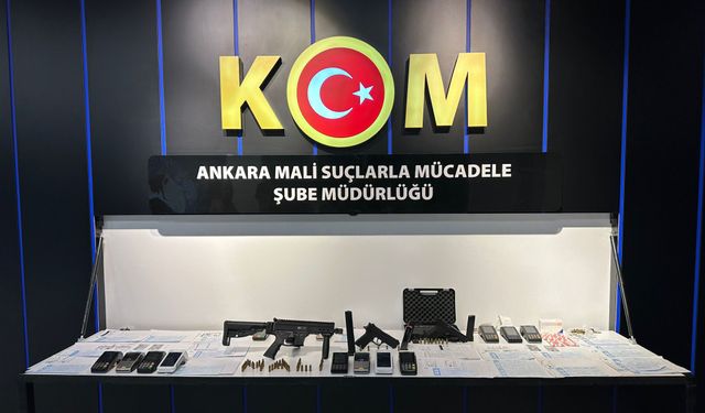 Ankara’da dev tefecilik operasyonu