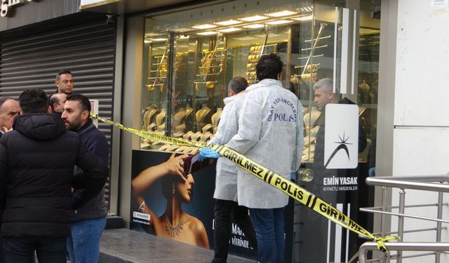 Batman’da kuyumcu soygunu sonrası esnaf kepenk kapattı