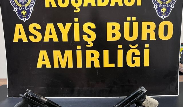 Kuşadası’nda iki aranan şahıs yakalandı