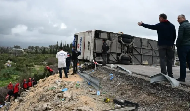 Antalyada otobüs faciası: Ölü sayısı 10’a çıktı