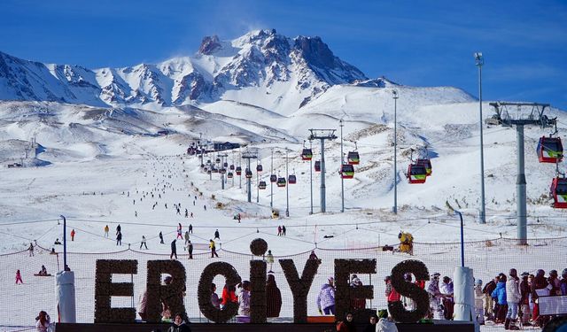 Erciyes Kayak Merkezi’nde kış spor festivali düzenlenecek