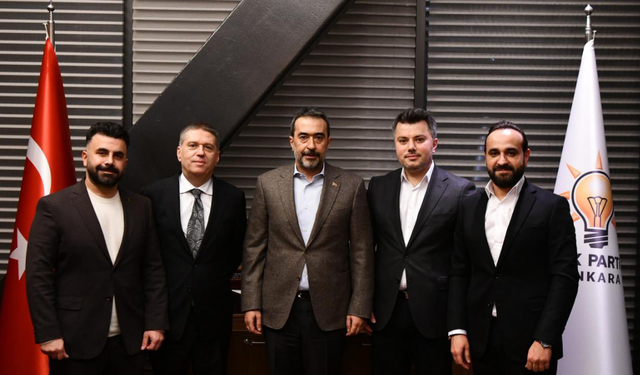 Gençlerbirliği yönetiminden AK Parti ziyareti
