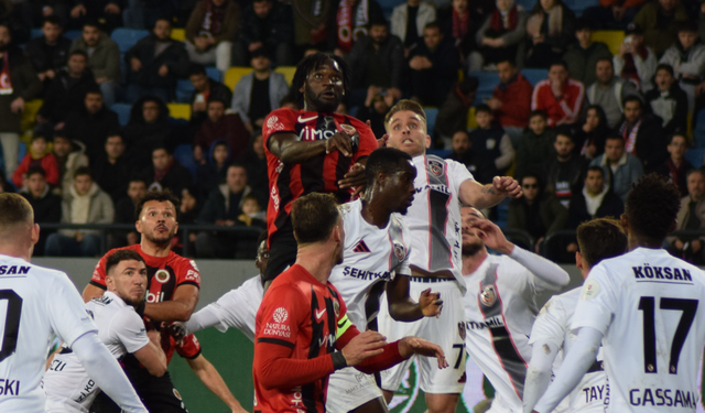 Gençlerbirliği - Gaziantep FK maçında TÜRKINFORM objektifine yansıyanlar...