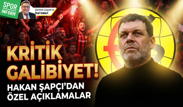 Eskişehirspor’dan Ayvalıkgücü karşısında kritik galibiyet! Hakan Şapçı'dan özel açıklamalar