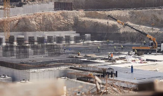 Hatay İskenderun'da 600 yataklı devlet hastanesinin inşası devam ediyor