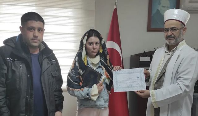 Akkuyu’nun Rus çalışanı Müslüman oldu: Victoria artık "Amine"