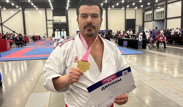 Düzceli sporcu Sabri Kıroğlu Rusya’da şampiyon oldu