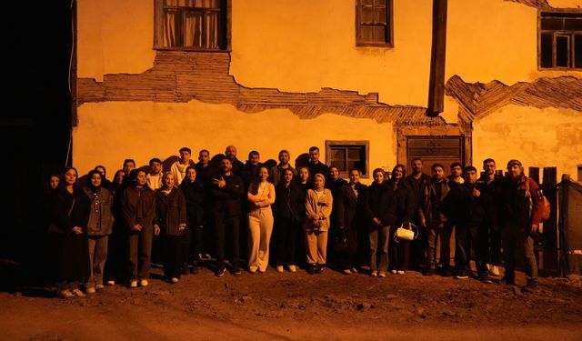 Kastamonu Üniversitesi öğrencileri köyde iftar yaptı