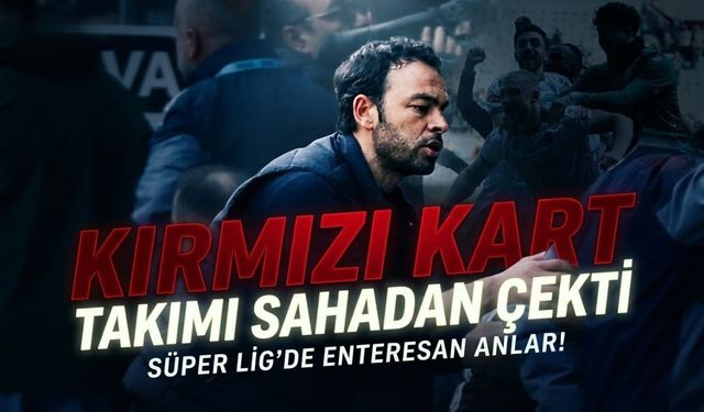 Kocaelispor 8 dakikada yıkıldı! Selçuk İnan kırmızı kart sonrası kulübeyi soyunma odasına götürdü