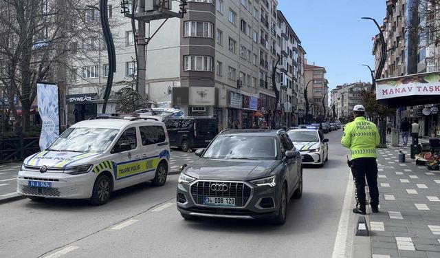 Bolu'da geniş çaplı trafik denetimi