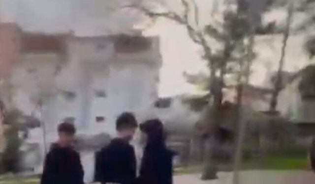 Ankara'da yaşıtını bıçakla ağır yaralayan çocuk saldırı anını da kayda aldı
