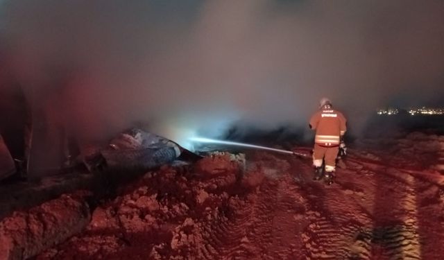 Hatay'daki feci konteyner yangını can aldı