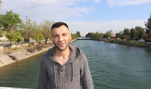 Adana'nın Yüreğir ilçesinde sulama kanalına düşen 15 yaşındaki genç sudan çıkarıldı