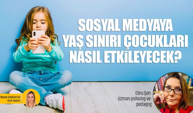 Sosyal medyaya yaş sınırı çocukları nasıl etkileyecek?