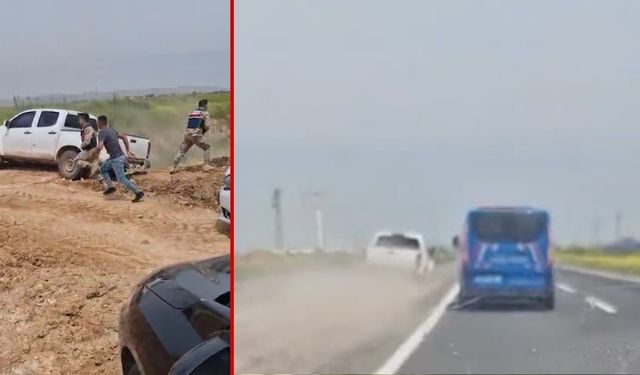 Kaçakçılar 10 kilometrelik kovalamacayla yakalandı