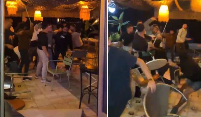 İzmir'de kız meselesi kavgası: Otobüslerle gelip mekan bastılar!