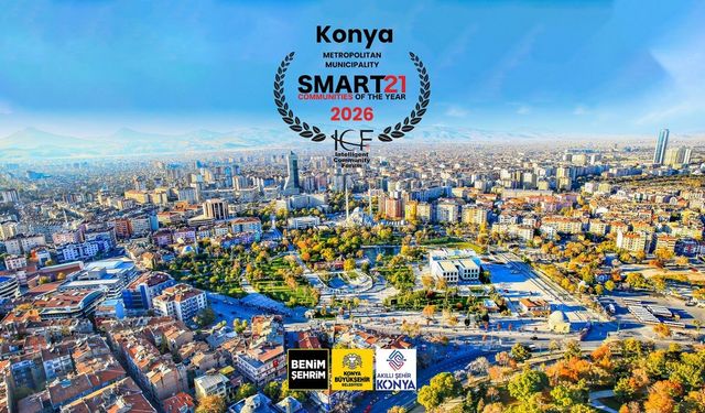 Konya "akıllı şehir"cilikte zirve yaptı!