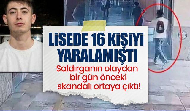 Şanlıurfa'daki okulda 16 kişiyi yaralamıştı: Saldırganın olaydan bir gün önce gözaltına alındığı ortaya çıktı!