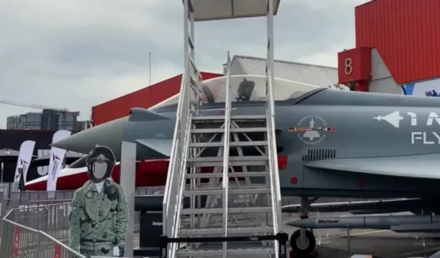 SAHA 2026'da Eurofighter fırtınası: İlk defa sergilendi!