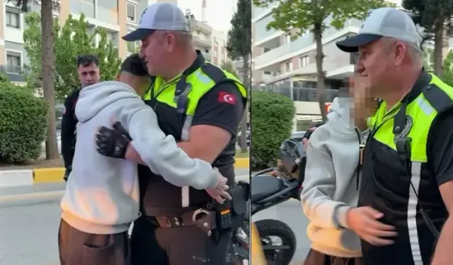 Önce kaçtı, sonra polise sarılıp böyle ağladı! Ehliyetsiz sürücüye ibretlik ceza!