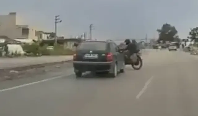 Motosikletli soluna bakmadan manevra yaptı, yolcu hayatını kaybetti!
