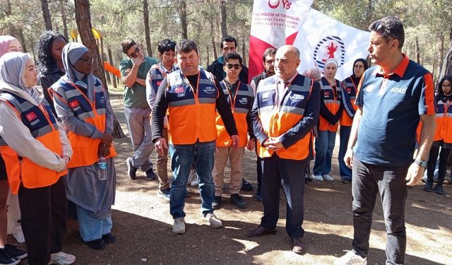 Samsun'da afet bilinci için örnek eğitim