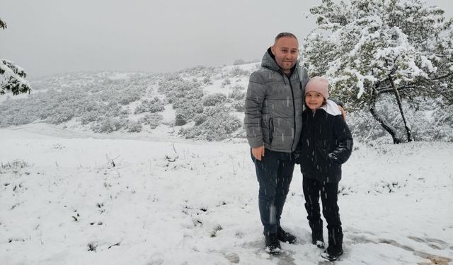 Denizli’de mayıs ayında kar sürprizi
