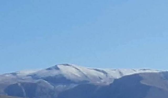 Muğla da kardan nasibini aldı!