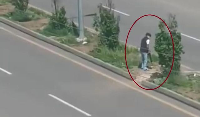 Diyarbakır'da elinde pompalı tüfekle okul çevresinde peş peşe ateş açtı