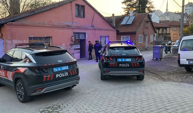 Bolu'da boşanma aşamasındaki eşine dehşeti yaşatan şahıs kaçtı