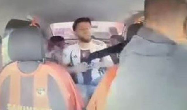 Taksiciyi rehin alıp, polisle çatışmıştı: Olaya ait araç içi görüntüsü ortaya çıktı