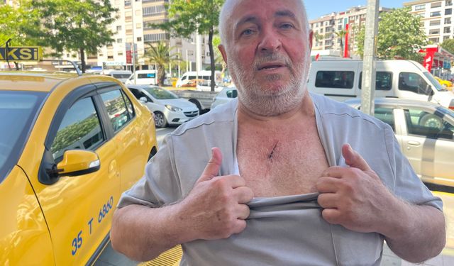 Bıçaklı saldırıya uğrayan taksici dehşet anlarını anlattı!