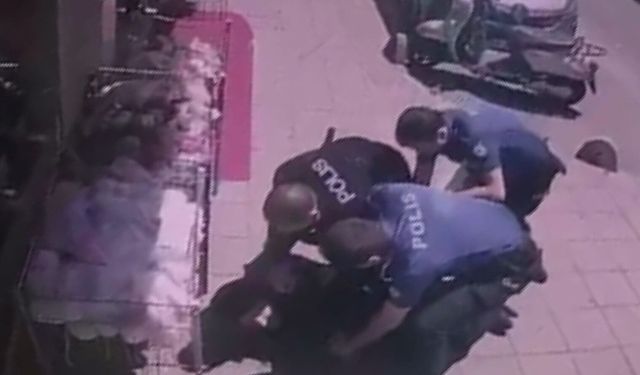 Çorlu'da 2 polisi şehit eden saldırganın yakalanma anı kamerada!