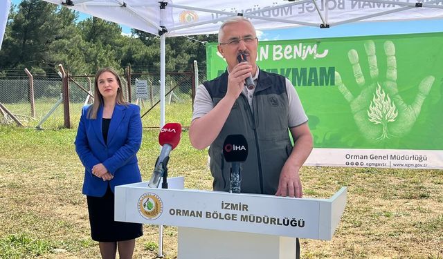 İzmir'de orman yangınlarına karşı bilinç yükseltiliyor