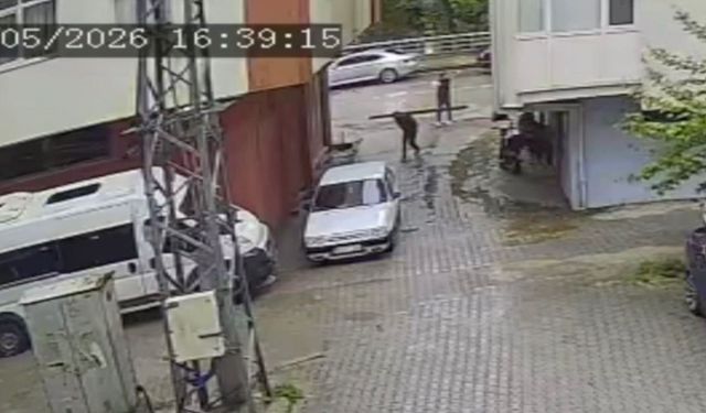 Çorum'da sokak ortasında kuzenini vurdu: O anlar güvenlik kamerasında!
