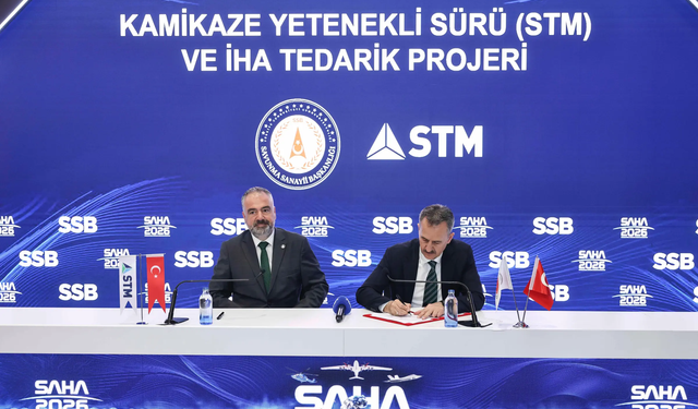 SSB ve STM arasında imzalar atıldı! Gök Vatan ve Mavi Vatan’a yeni projeler geliyor