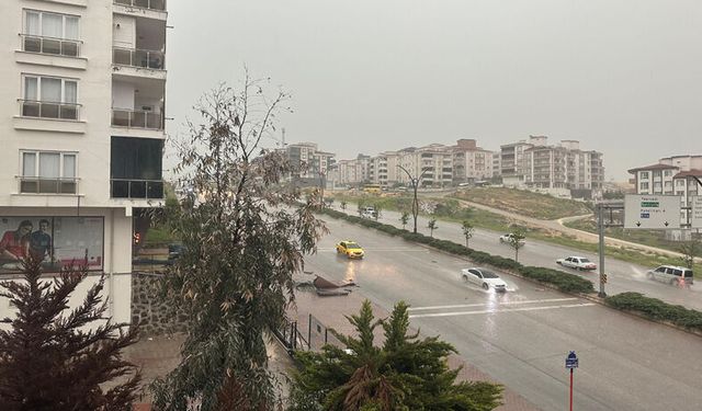 Gaziantep'i "süper hücre" fırtınası vurmuş!