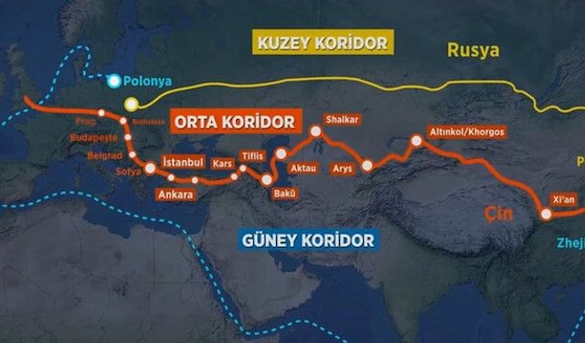 Orta Koridor vurgusu: "600 milyar Dolarlık ticaret Türk dünyasıyla bütünleşecek"