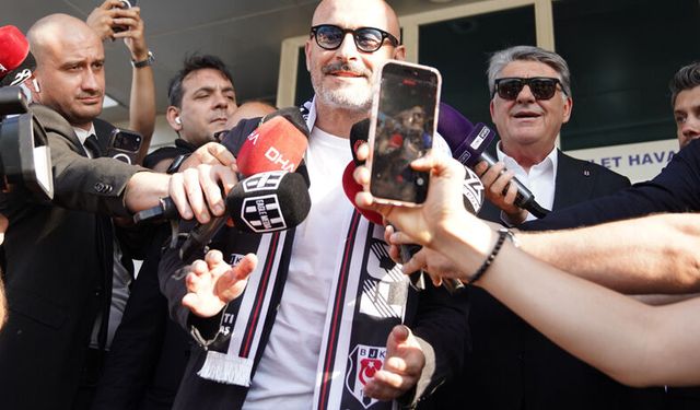 Beşiktaş'ın yeni hocası Italiano'dan ilk sözler: "Forza Beşiktaş"
