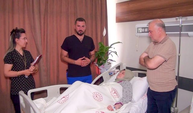 Yıllarca büyüdü, 29 santimlik miyom ameliyatla alındı