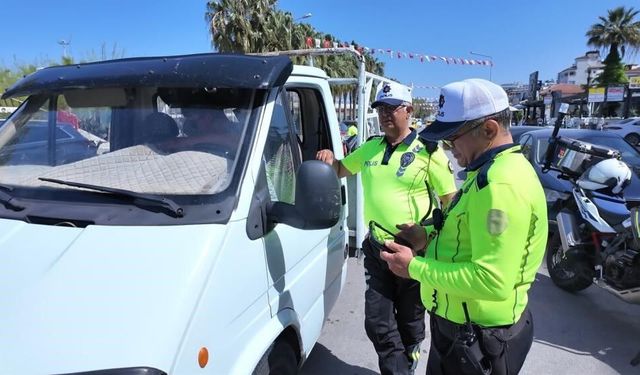 Aydın'da Mayıs ayında kapsamlı araç denetimi yapıldı