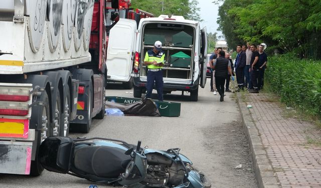 Antalya'da TIR'ın altında kalan genç davasında iddianame tamamlandı