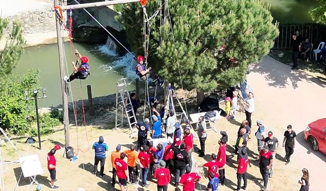 Kocaeli'nde örnek nitelikte afet eğitim kampı