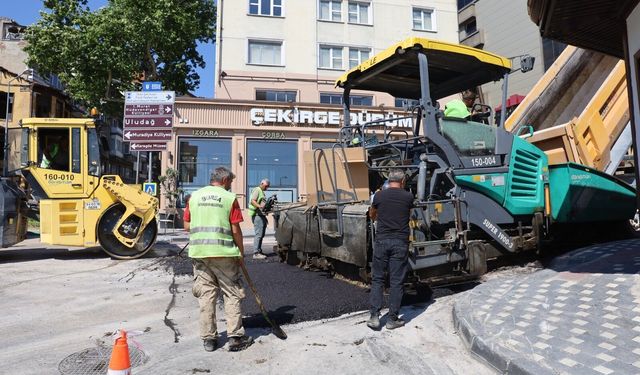 Bursa'da yollar restore ediliyor